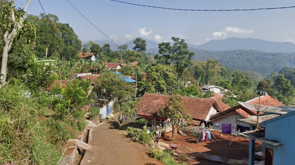 Pemukiman Kampung Dangdeur Desa Cigendel