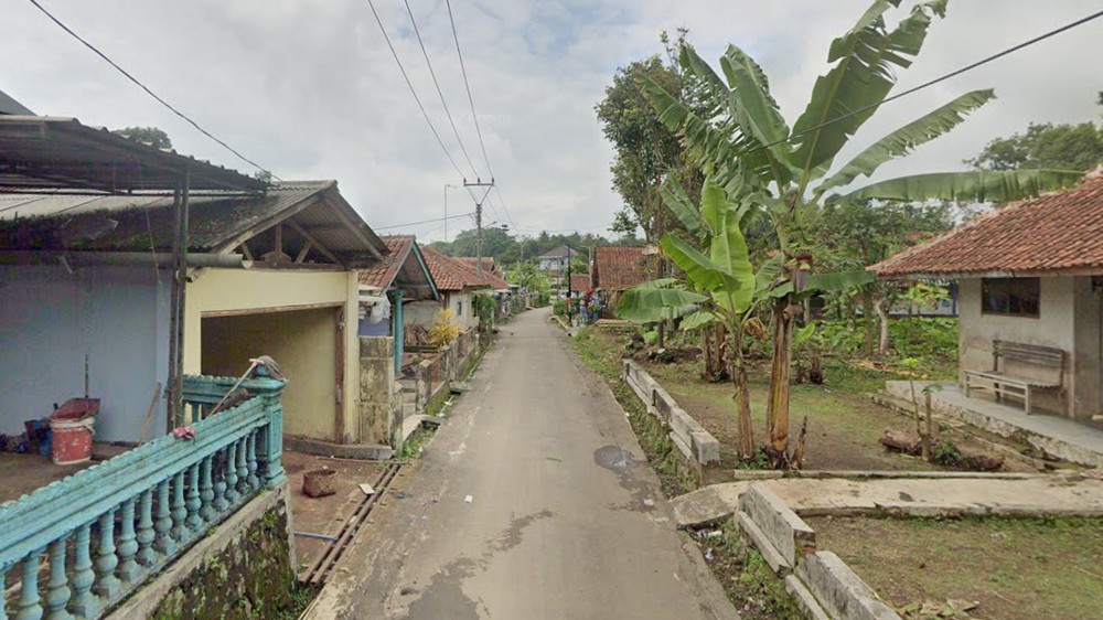 Akses jalan Kampung Pongpok Desa Bongkok