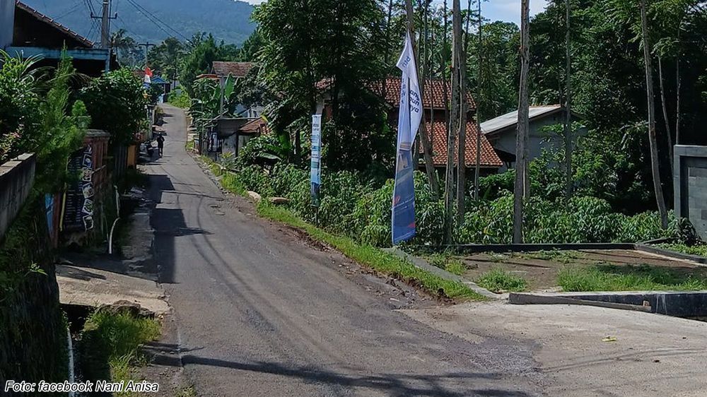 Satu sudut Kampung Cikohkol Desa Cigendel