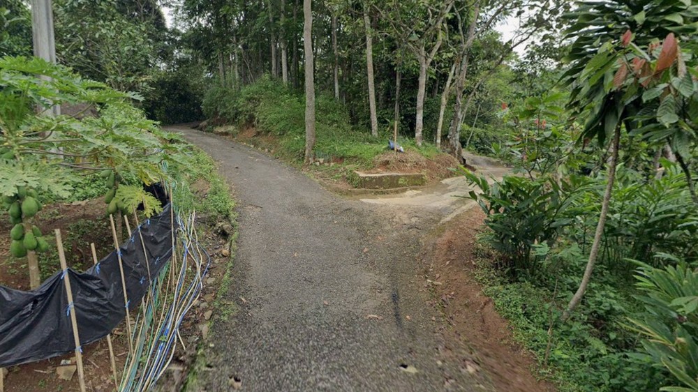 Akses jalan Kampung Singkur Desa Pangadegan