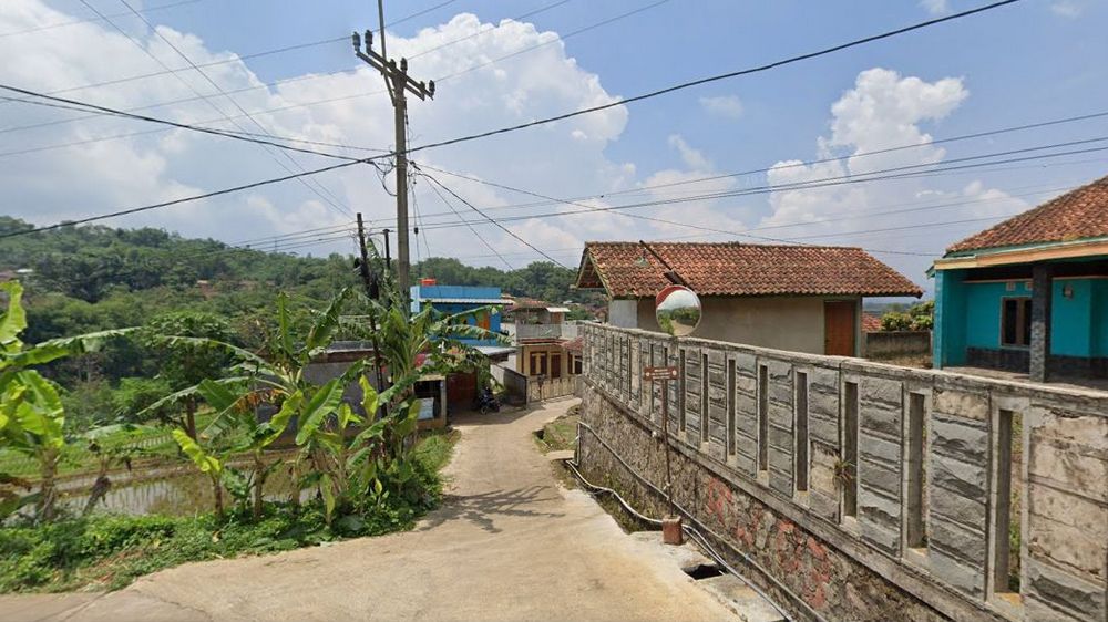 Akses masuk Kampung Selacau Desa Citali