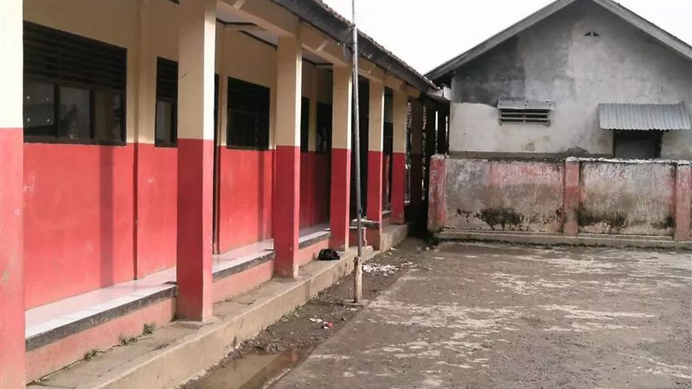Bangunan sekolah SD Negeri Bunter III Kecamatan Cimanggung