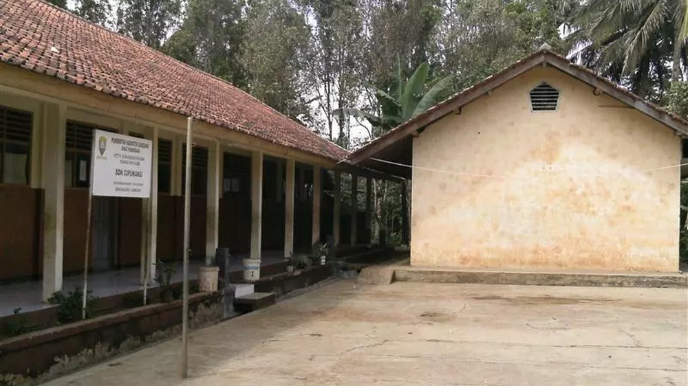 Bangunan sekolah SD Negeri Cupuwangi Kecamatan Rancakalong