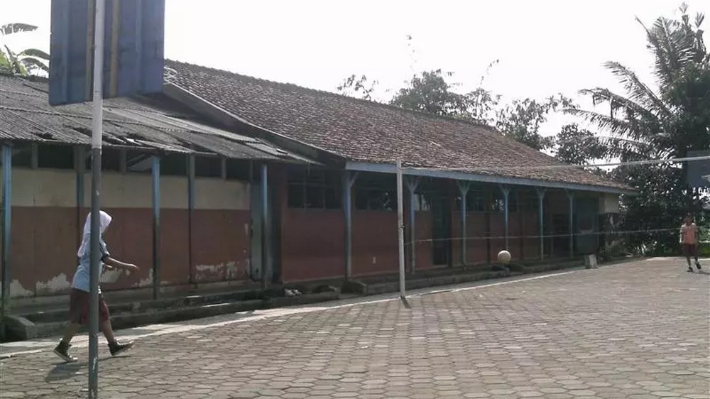 Bangunan sekolah SD Negeri Sukamanah II Kecamatan Rancakalong