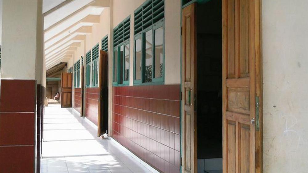 Bangunan sekolah SD Negeri Sukawangi Kecamatan Rancakalong