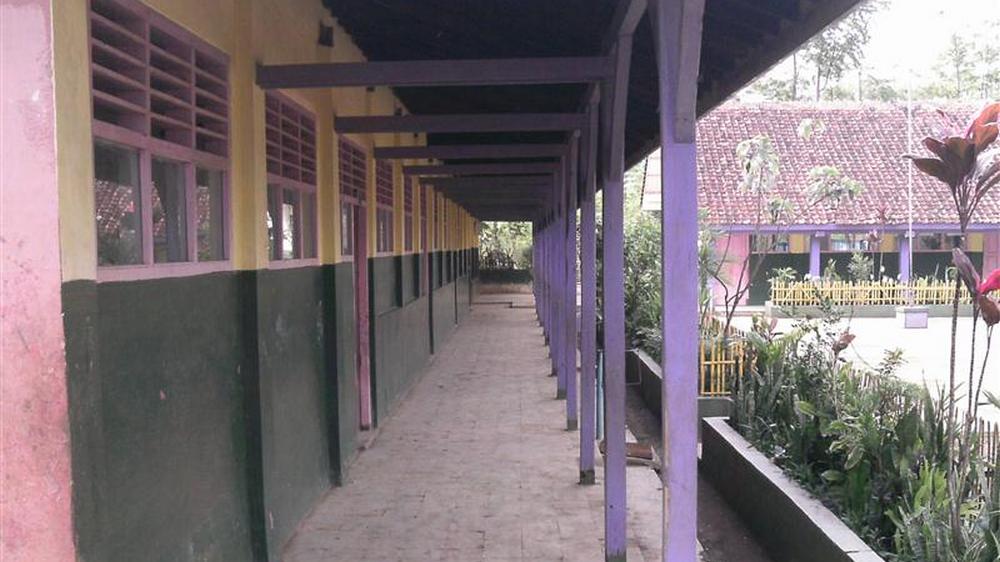 Bangunan sekolah SD Negeri Pasirlaja Kecamatan Rancakalong