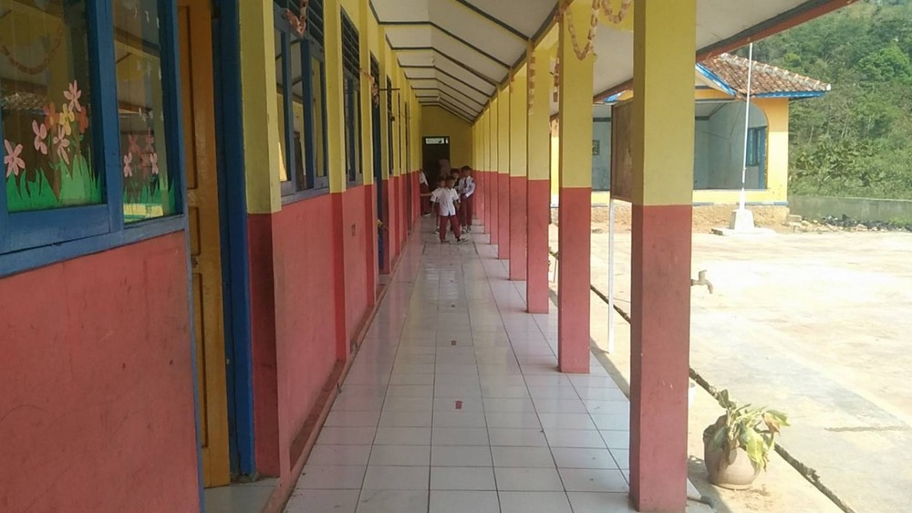 Bangunan sekolah SD Negeri Sukanandur Kecamatan Rancakalong
