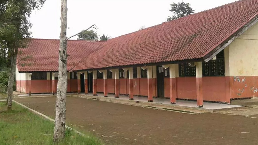 Bangunan sekolah SD Negeri Babakan Kecamatan Rancakalong
