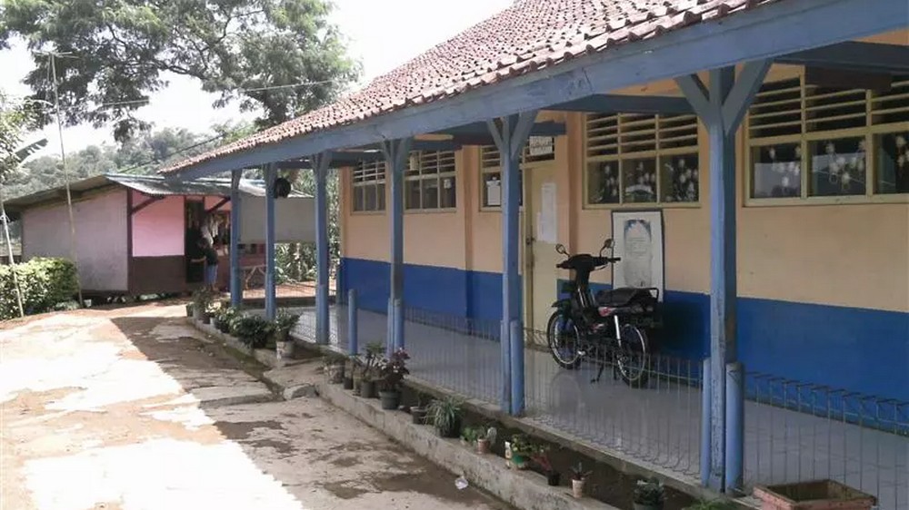 Bangunan sekolah SD Negeri Pakuwangi Kecamatan Rancakalong