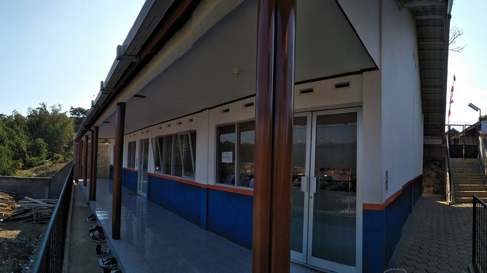 Bangunan sekolah SMP Islam Sunan Ampel Cimanggung