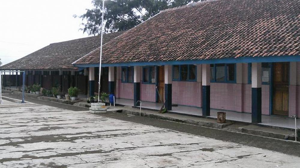 Bangunan sekolah SD Negeri Cikubang Kecamatan Pamulihan