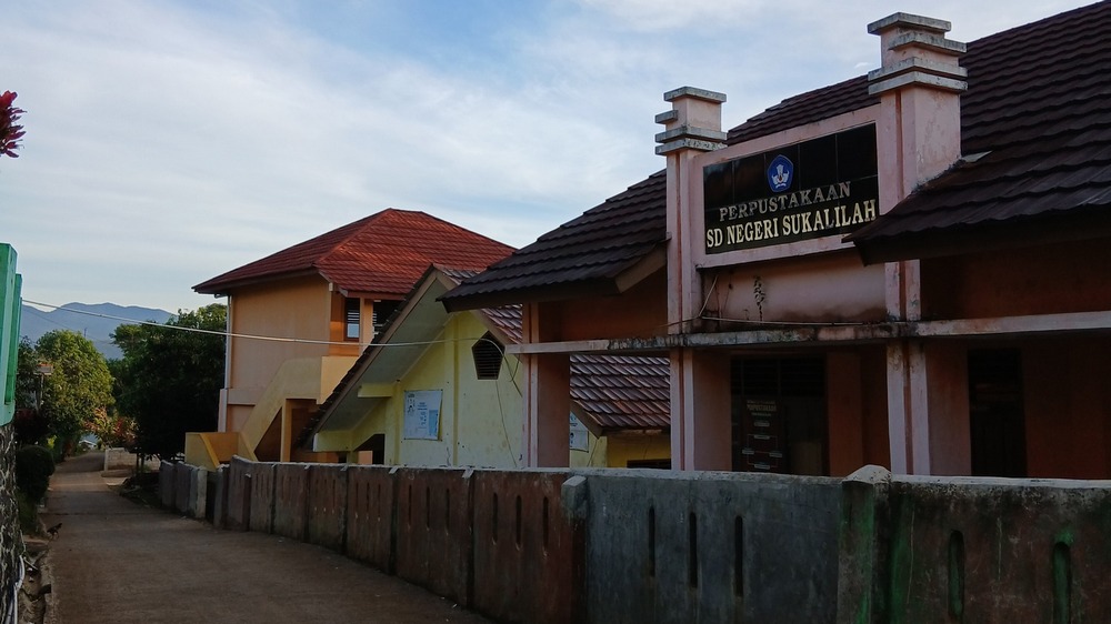 Bangunan sekolah SD Negeri Sukalilah Kecamatan Pamulihan