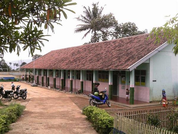 Bangunan sekolah SD Negeri Pagelaran