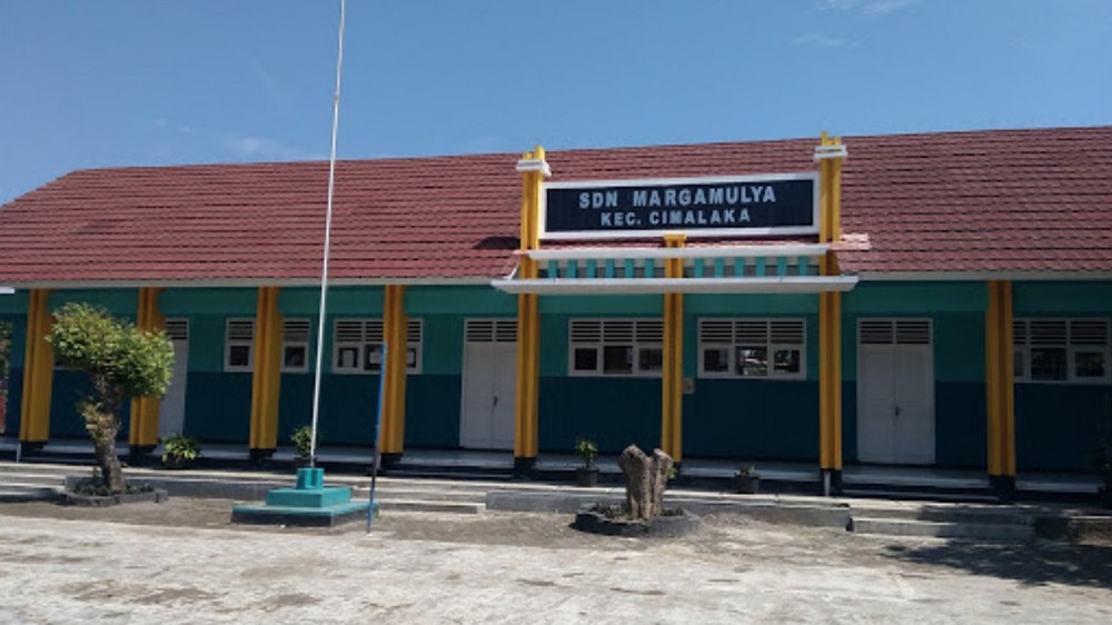 Bangunan sekolah SD Negeri Margamulya Cimalaka