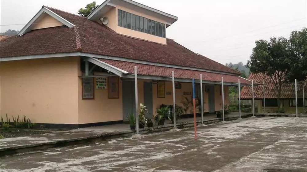 Bangunan sekolah SD Negeri Margamukti Kecamatan Cimalaka