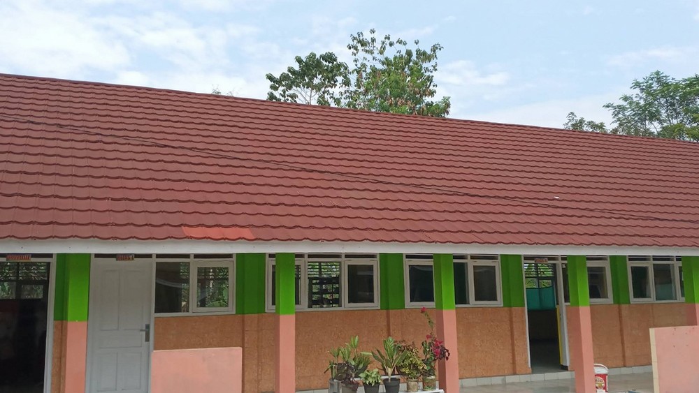 Bangunan sekolah SD Negeri Kertamulya Tanjungkerta