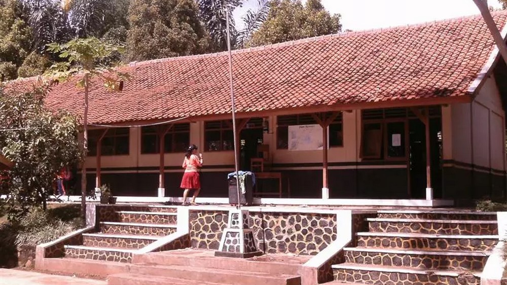 Bangunan sekolah SD Negeri Margapala Sumedang Selatan