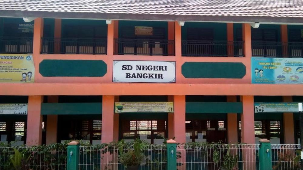 Bangunan sekolah SD Negeri Bangkir Kecamatan Cimanggung