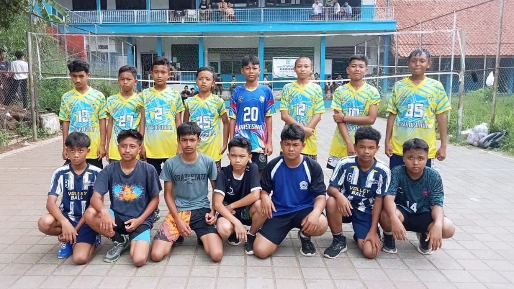 Salah satu ekstrakurikuler di MTs Asyrofuddin Conggeang