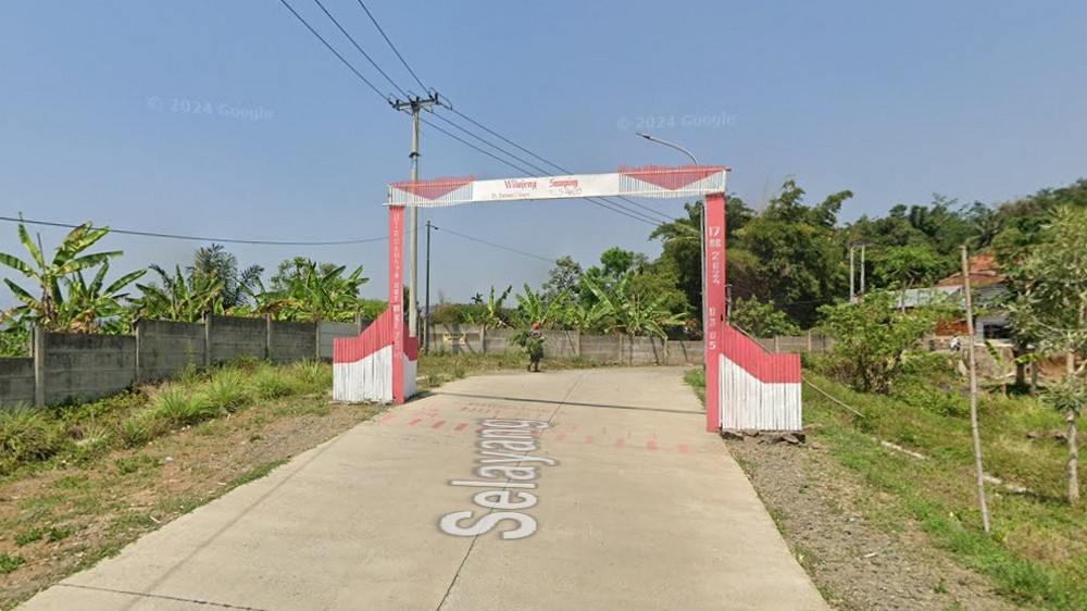 Garupa masuk Kampung Cisupa Desa Margamukti