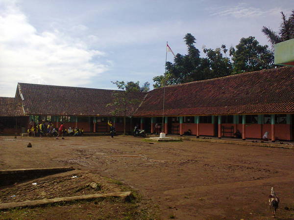 Gedung sekolah SD Negeri Kertamukti