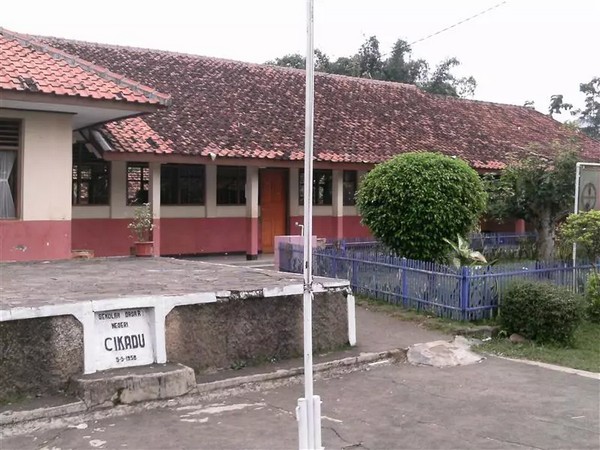 Gedung sekolah SD Negeri Cikadu