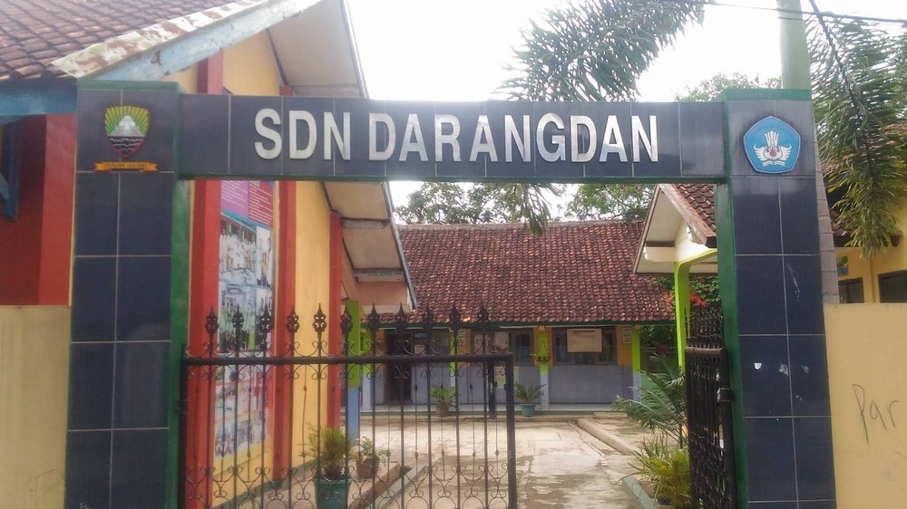 Gerbang SD Negeri Darangdan Sumedang Selatan