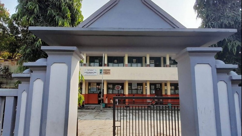 Gerbang SD Negeri Darangdan Tingkat Sumedang Selatan