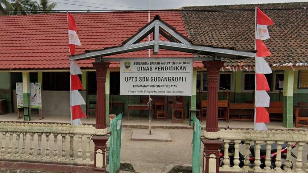 Gerbang SD Negeri Gudang Kopi I Sumedang Selatan