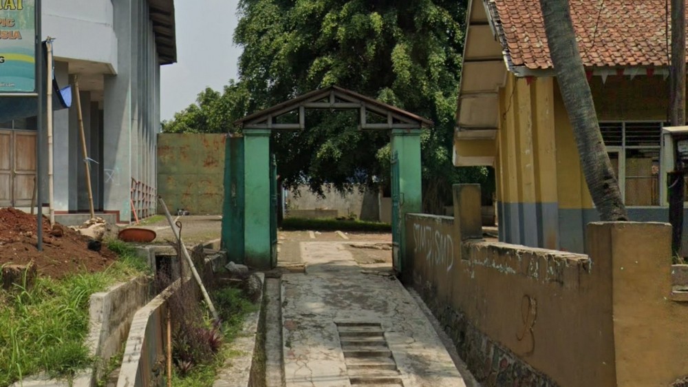 Gerbang SD Negeri Palasari Sumedang Selatan