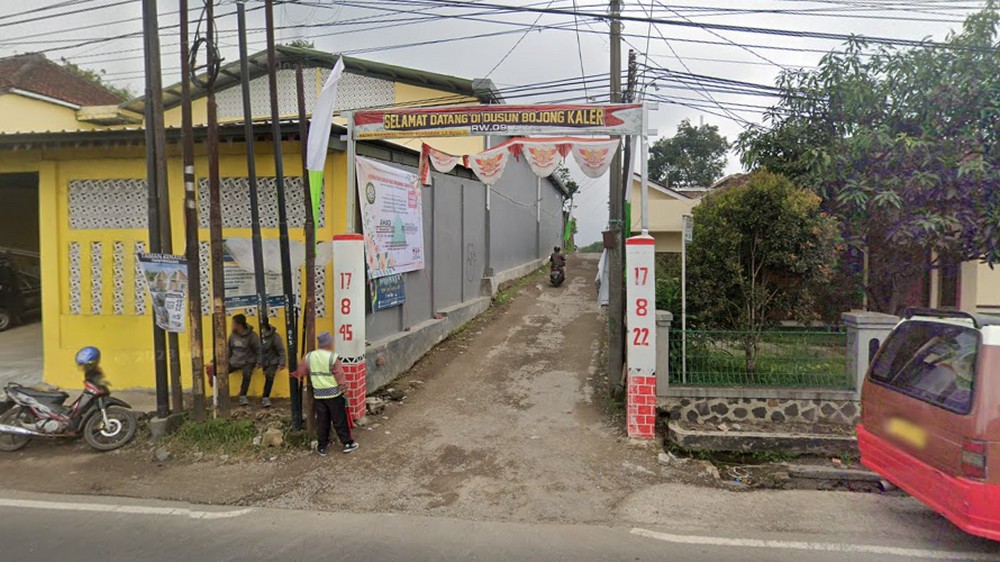 Gerbang Kampung Bojongkaler Desa Margajaya