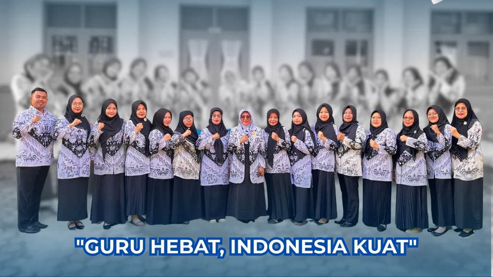 Guru pengajar SD Negeri Cibeureum II Kecamatan Cimalaka