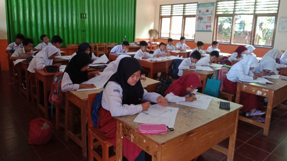 Kegiatan kelas SD Negeri Kebonseureuh Sumedang Selatan