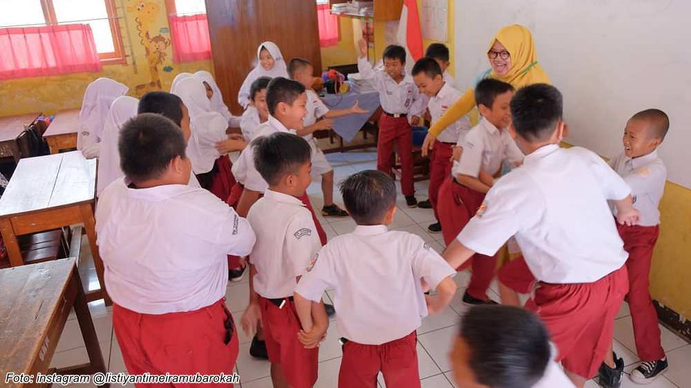 Kegiatan kelas SD Negeri Cigobang Kecamatan Ganeas