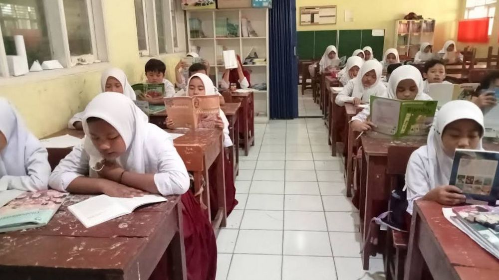 Kegiatan kelas SD Negeri Cikandang Kecamatan Cimanggung