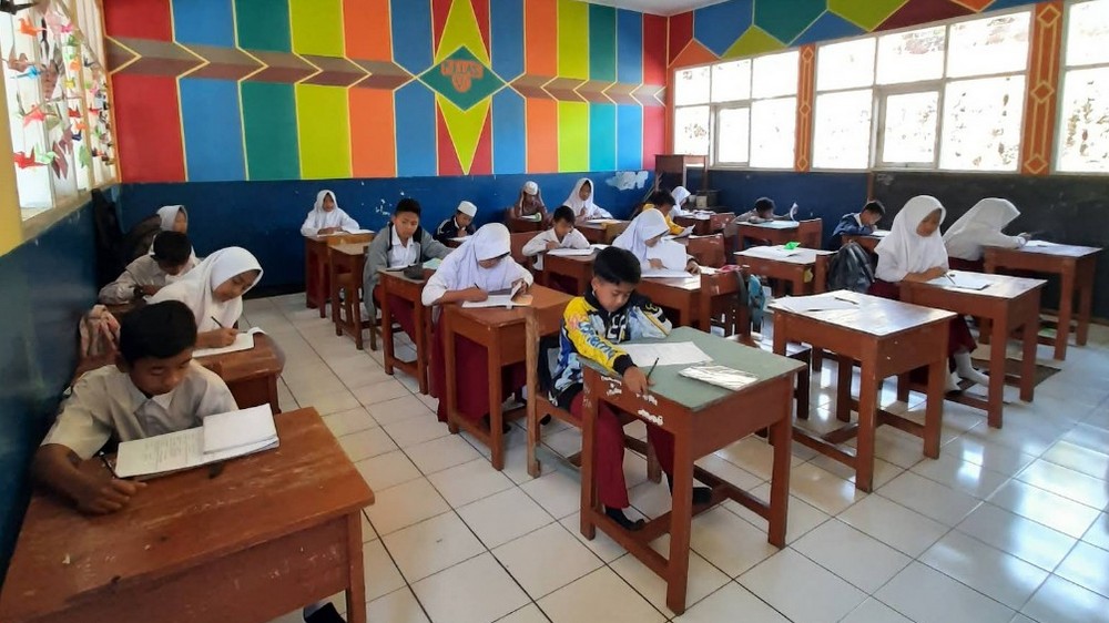 Kegiatan kelas SD Negeri Leuwiliang Kecamatan Cimanggung