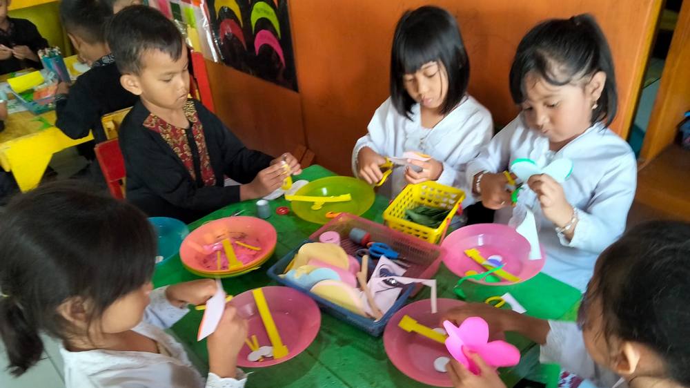 Kegiatan kelas TK PGRI Melati