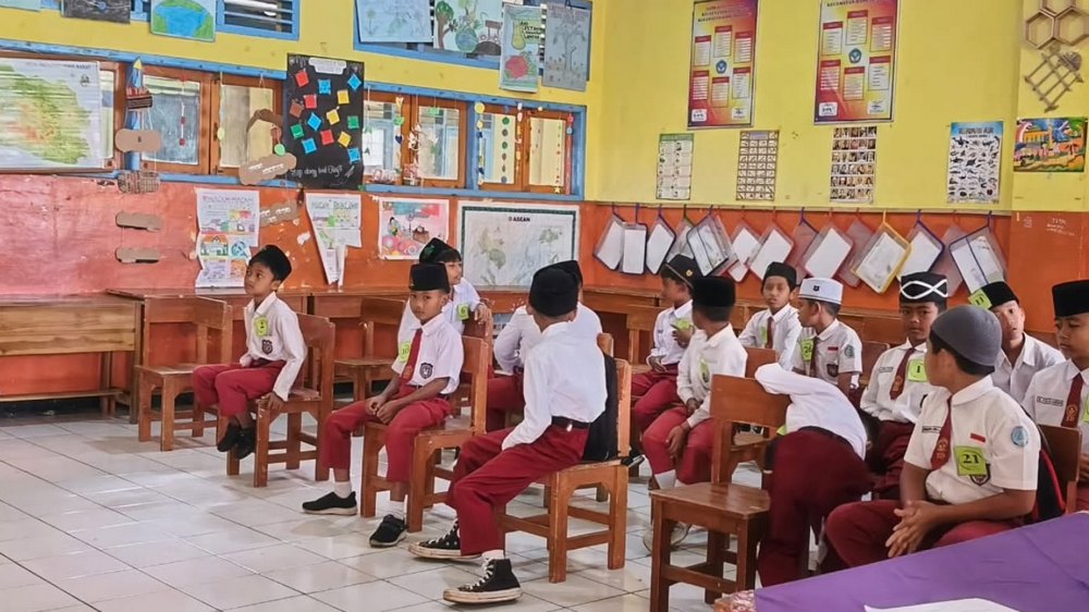 Kegiatan kelas di SD Negeri Rancamedalwangi Kecamatan Rancakalong