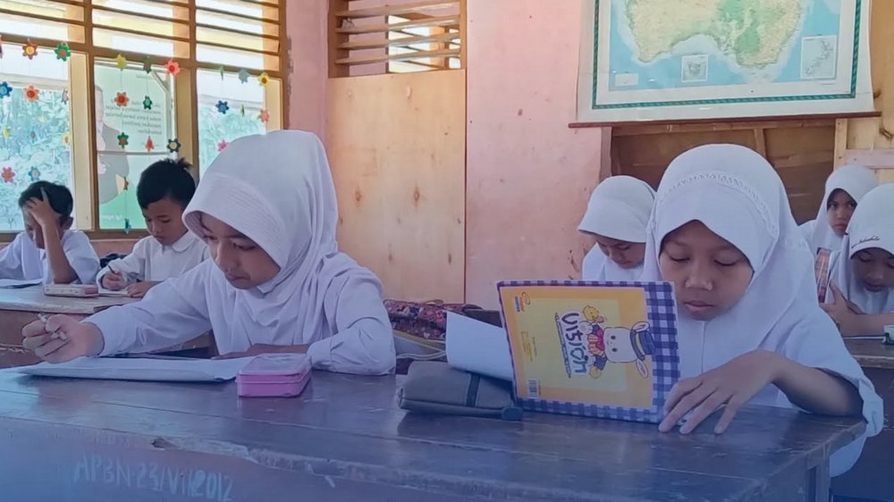 Kegiatan kelas SD Negeri Pakuwangi Kecamatan Rancakalong