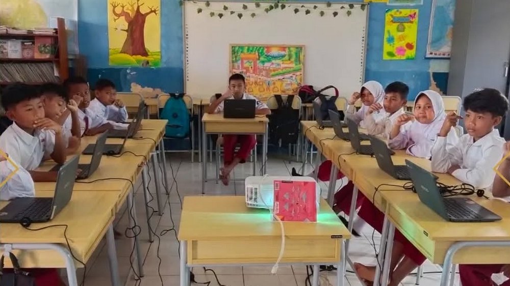 Kegiatan kelas SD Negeri Tegalendah Kecamatan Rancakalong