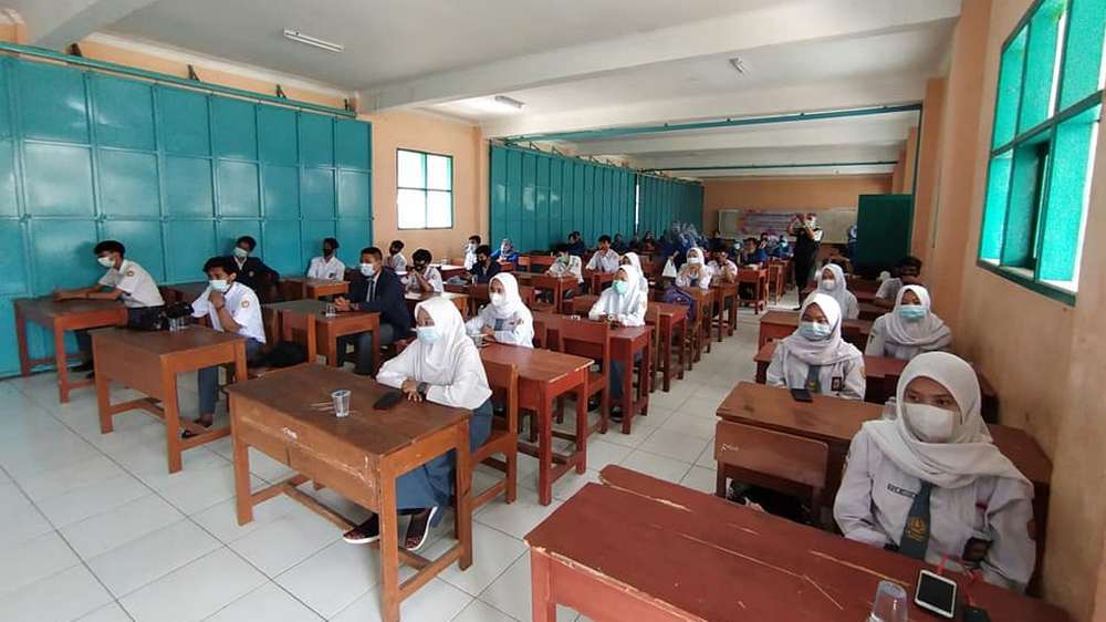 Kegiatan kelas SMK Perkasa 2 Sumedang