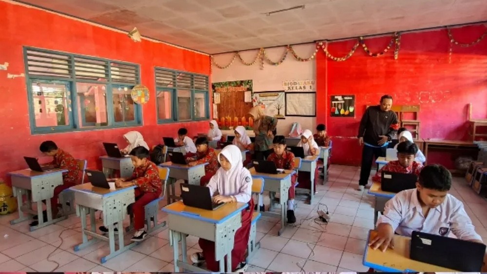 Kegiatan kelas di SD Negeri Cikubang Kecamatan Pamulihan