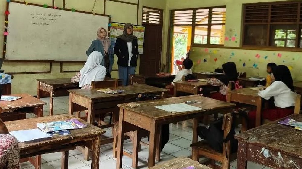 Kegiatan kelas SD Negeri Cibodas II Tanjungkerta