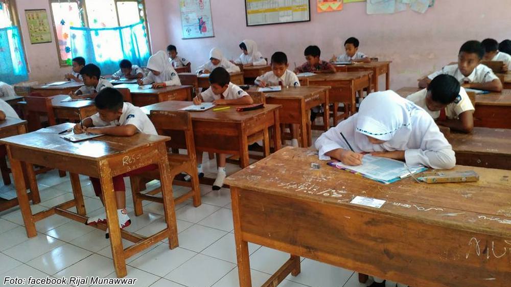 Kegiatan kelas SD Negeri Sukalilah Kecamatan Pamulihan
