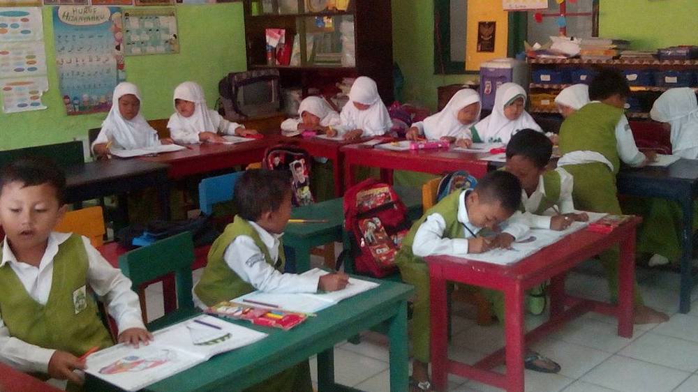 Kegiatan kelas RA Darussalam Paseh