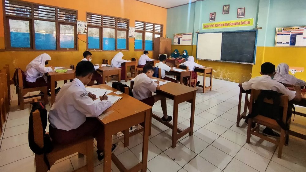 Kegiatan kelas SD Negeri Cipameungpeuk Sumedang Selatan