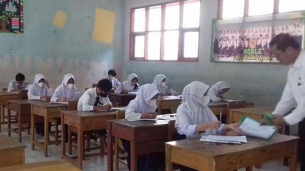 Kegiatan kelas MTs As-Sarfah Cibugel