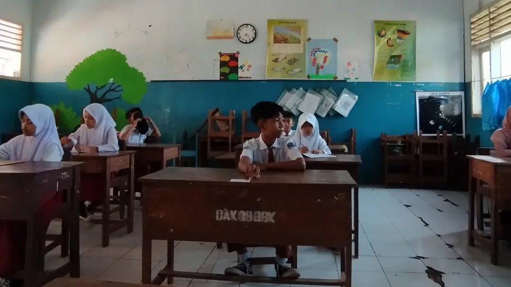 Kegiatan kelas di SD Negeri Babakan Sumedang Selatan