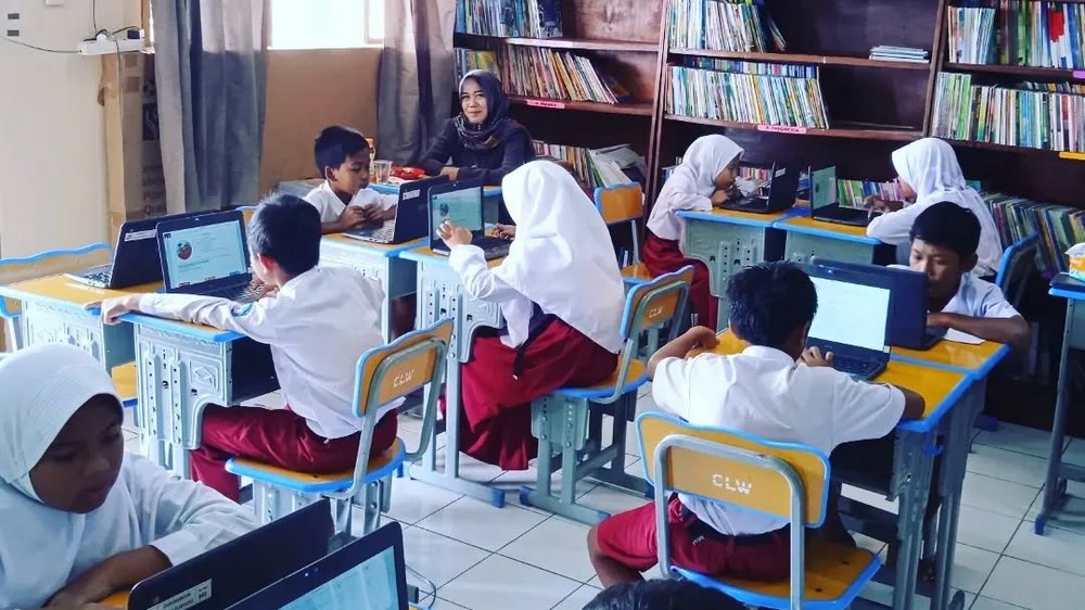 Kegiatan kelas SD Negeri Cileuweung Kecamatan Ganeas
