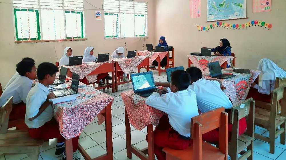 Kegiatan kelas SD Negeri Cikondang III Kecamatan Ganeas